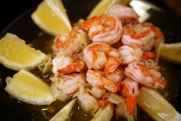 Sizzling Lemon Garlic Shrimp - Mediterranean Living