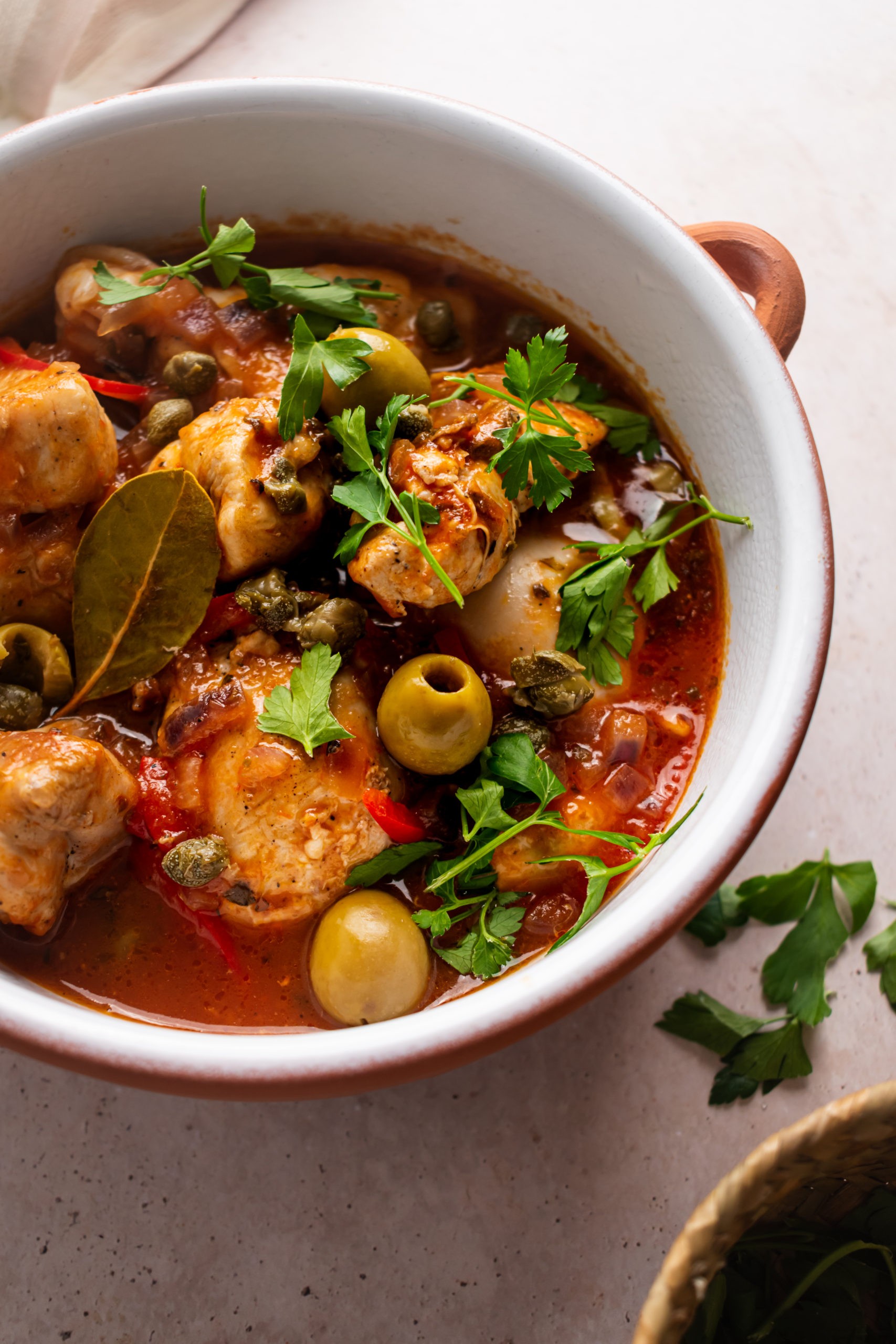 Anatolian Chicken Stew With Capers and Olives - Mediterranean Living