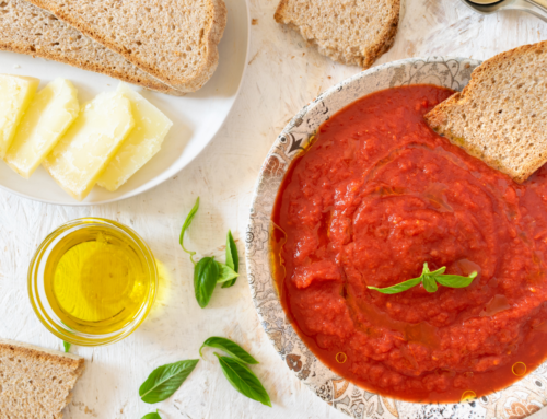 Italian Fresh Tomato Soup (Zuppa di Pomodoro)