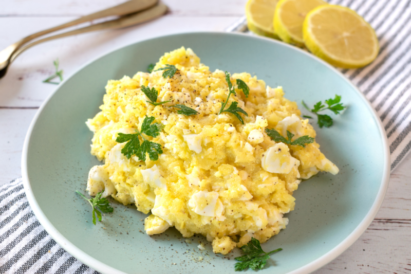 Lebanese Potatoes and Eggs (Batata Wa Bayd)