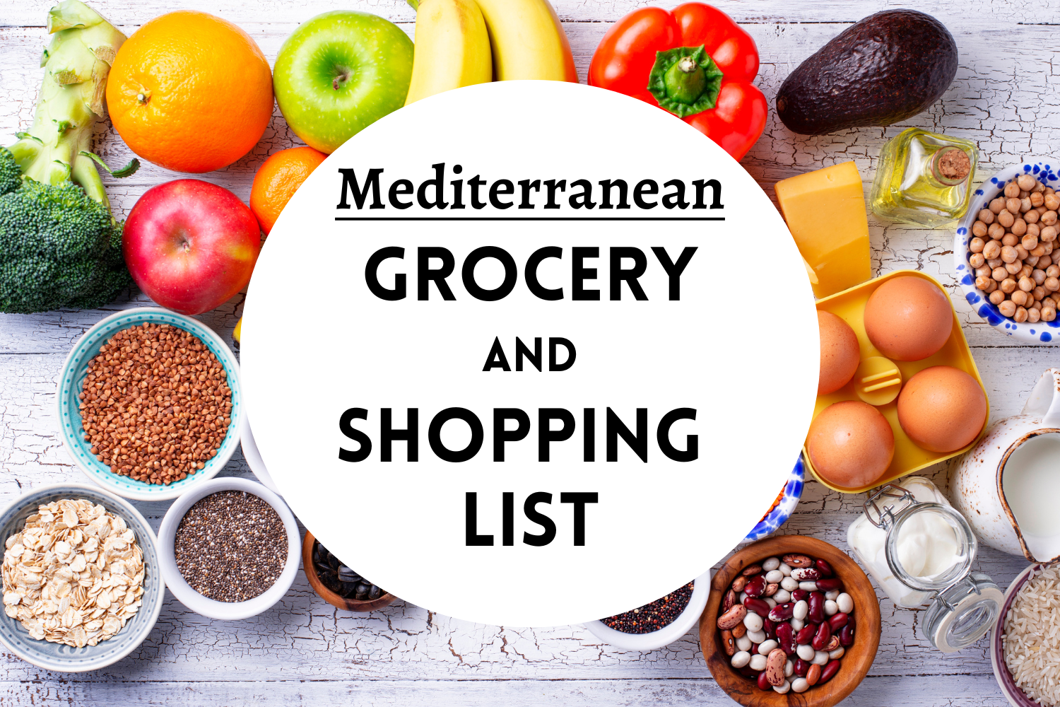 Mediterranean Food List