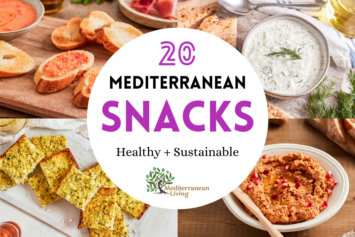 20 Best Mediterranean Diet Snacks (At Home and Store-Bought)