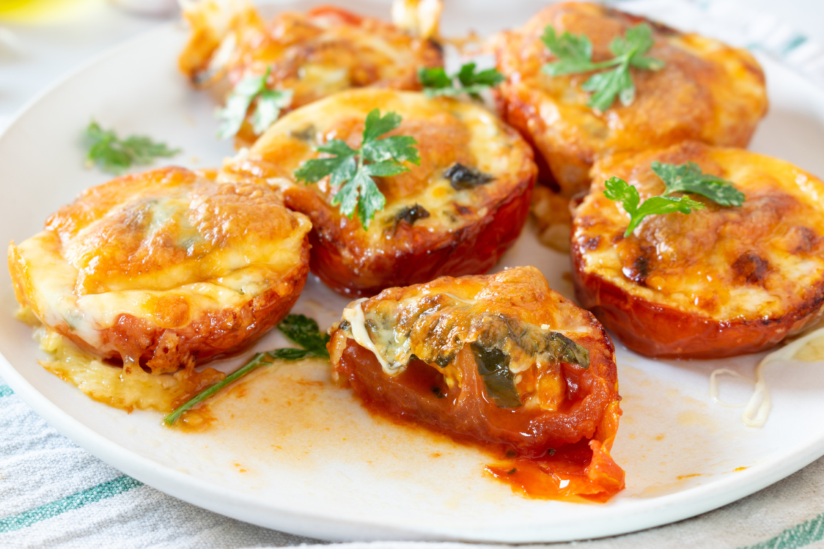 Baked Tomatoes With Cheese Article