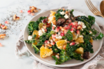 Kale Pomegranate Salad With Goat Cheese - Mediterranean Living