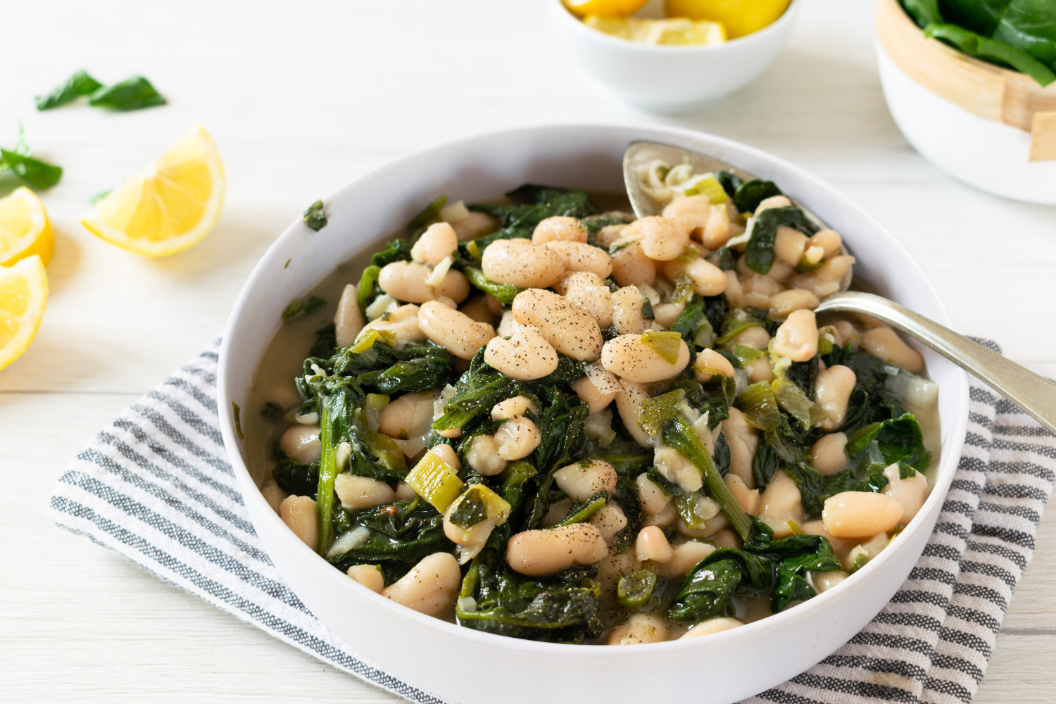 White Beans and Spinach Article